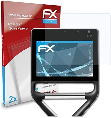 Защитно фолио atFoliX, съвместима със защитно фолио Technogym Recline Personal Screen Protector, Сверхчистая защитно фолио FX (2X)