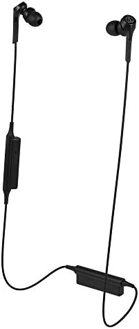 Безжични слушалки в ушите Audio-Technica ATH-CKS550XBTBK с дълбок бас Bluetooth, Черен