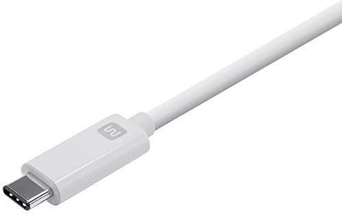 Адаптер Monoprice USB-C-HDMI - Бяло, поддържа скорост на трансфер до 10 Gbit/s и USB високоскоростен достъп до 3.1 - Серия Select