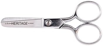 Ножици Klein Tools 444HC, Безопасни Ножици за почистване на конци, Прежда и много Други, 4-Инчов