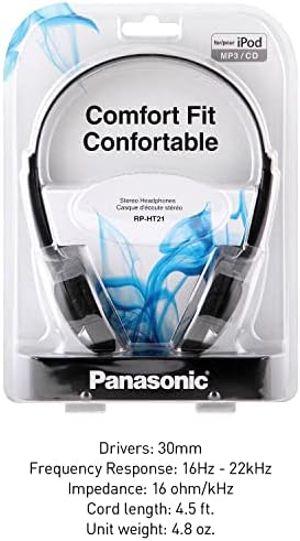 Леки слушалки в ушите Panasonic с XBS RP-HT21 (черно и сребърно) (актуализирани)