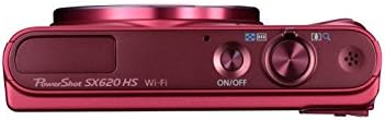 Цифров фотоапарат Canon PowerShot SX620 с 25-кратно оптично увеличение - С поддръжка на Wi-Fi и NFC (червен)