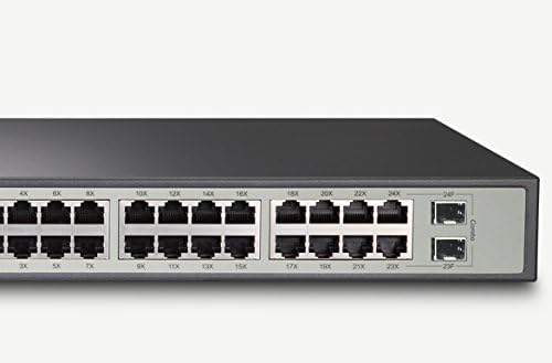 Комутатор Netis 22GE + 2 комбинирани порта Gigabit Ethernet TCP трафик превключване на мрежата 48 gbps (ST3324GF)