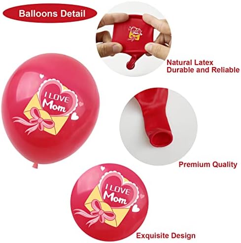 Балони с Деня на майката, Бижута, изработени от латекс балони за маминой партита, 12-инчовите балони за Майките, Тематични вечерни Топки,
