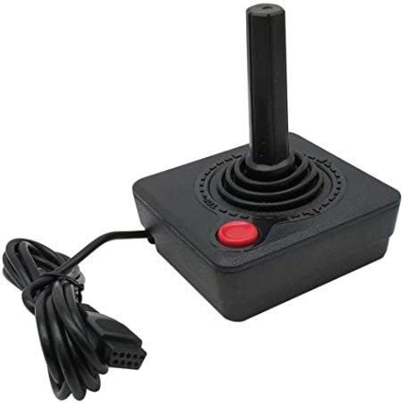 Qblahip Кабелна Алтернативен контролер Джойстик за Конзолната система за Atari 2600