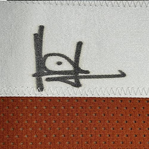 Футболна фланелка Колеж в рамка с автограф /с Подпис на Винс Йънг 33x42 Тексас Оранжев цвят JSA COA