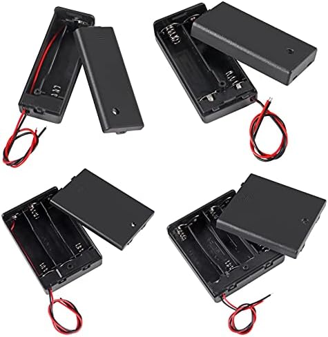 Комплект притежателите на батерии ACEIRMC AA с един притежател на батерии тип АА от 1,5, 2 притежателя батерии тип АА от 1,5