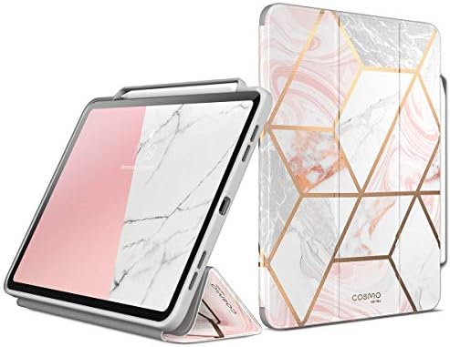 калъф i-Blason за iPad Pro 12,9 инча 2018 година на издаване, [Cosmo] пълен размер Защитен калъф-поставка Trifold Stand-с функция