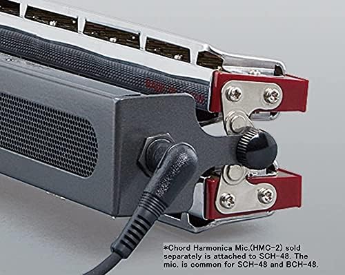 Микрофон за лабиален хармоници Suzuki HMC-2 с Оркестровыми акорди за SCH-48