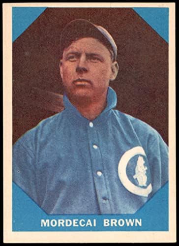 1960 Fleur # 9 Мардохей Браун Чикаго Къбс (Бейзболна картичка) EX/MT Cubs