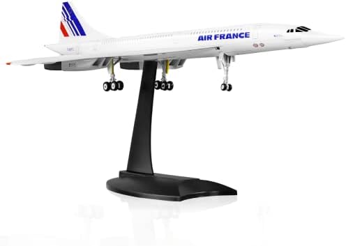 Потеряйте увеселителен Парк Мащаб 1:200 Модел самолет Concorde Air France Самолетът е F-BVFB От Сплав, Хвърли под Налягане,