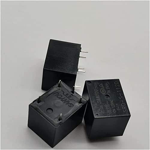 Реле SHUBIAO 5 бр. Електронна печатна платка САМ Srd-s-105d 112d 124d 5-за контакти нормално отворено реле време 109d за домакински уреди T73 10A (Размер: SRD-S-124D)