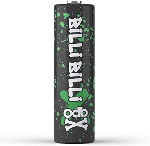 Сменяеми опаковки Billi Billi BB x ODB 18650 - зелен / черен - (6 опаковки)