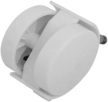 Нов Lon0167 4шт 2-инчов Пръчка с диаметър 6.5 мм, надеждна ефективно Завъртане на Спирачното гума в Бял цвят за креватчета (id: