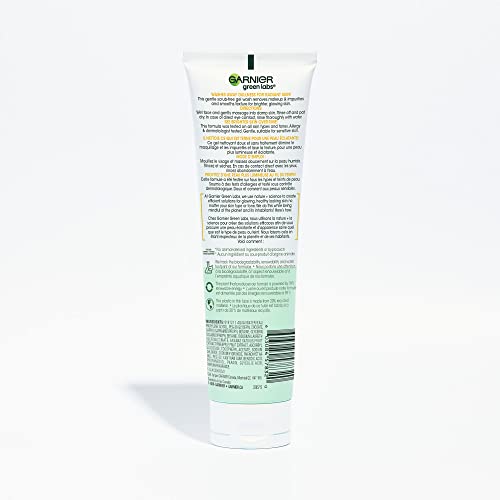 Garnier SkinActive Labs Green Осветляющий Гел за измиване на лицето с витамин С за Скучна и неравна кожа 4.4 Опаковката може да се различават, Pinea-C, Ананас, 13,2 течни унции
