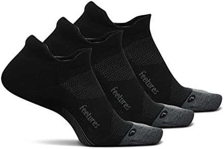 Feetures Elite Light Cushion No Show Tab - Чорапи за бягане за мъже и жени - Спортни Компресия чорапи - Отводящие влагата
