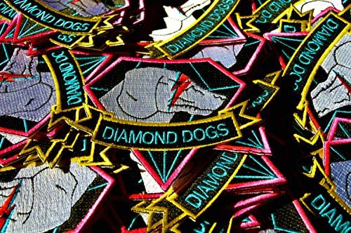 Нашивка Metal Gear Solid Diamond Dogs Ziggy Stardust 1974 Г. (Желязна)