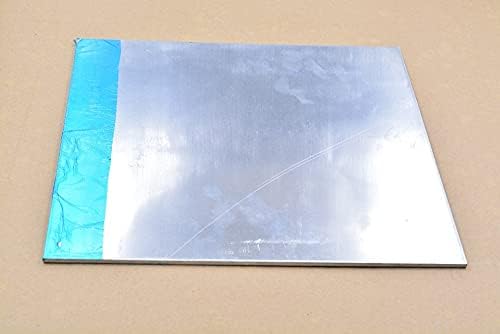 6061 алуминиева табела е алуминиев лист 270 мм x 390 мм дебелина 4 мм 4x270x390 сплав направи си сам
