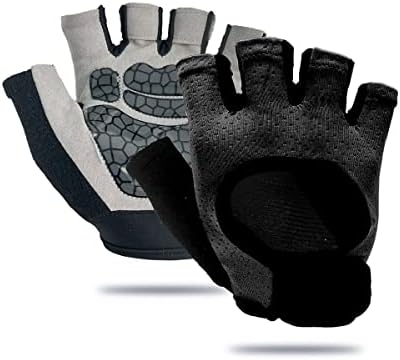 Ръкавици за фитнес зала Sunnex за жени, Ръкавици за тренировки Женски, Ръкавици без пръсти за вдигане на тежести, Леки, Дишащи Ръкавици