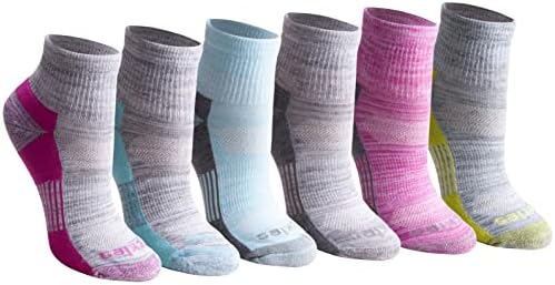 Дамски чорапи Шеги от 6 опаковки Dritech Quarter Socks