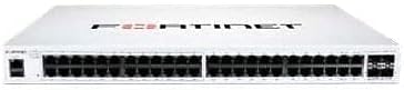 FortiSwitch 100 FS-148F-POE Комутатор Ethernet - 48 Порта - Сайтът се поддържа - на 2 нива