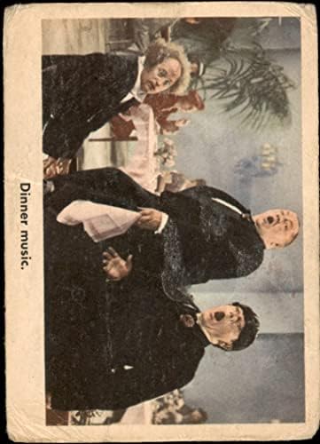 1959 Fleer Three Stooges 65 Музикален панаир за вечеря (пощенска Картичка)