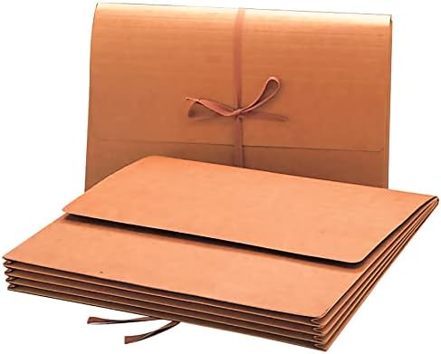 Джобен формат за файлове Smead Redrope мек капак и тъканната завязкой, 3-1 / 2 инча, Бе, размер, 10 броя в кутия (71055)