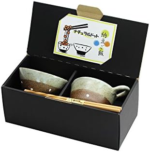 Подаръчен комплект за ориз Natto (Yamashita kogei), 24,8 х 12,8 × 8,8 см, чай грах