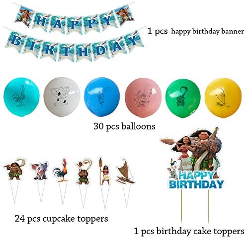Аксесоари за Партита За децата, Тематични Декорации за парти по случай рожден Ден, Определени от 56