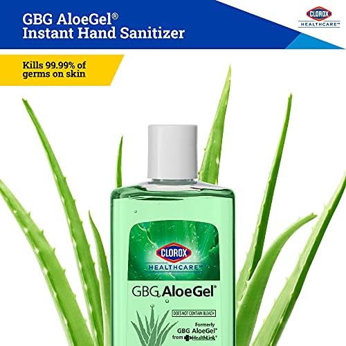 Гел-дезинфектант за ръце Clorox Healthcare GBG AloeGel 4 oz (118 ml) | Мини-Гел-Дезинфектант за ръце Clorox | Гел-Дезинфектант