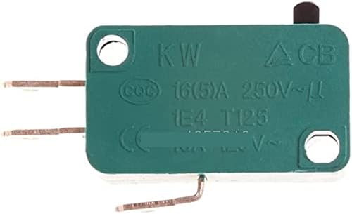 Микропереключатели XIANGBINXUAN 5 бр./лот Нормално отворен крайния изключвател KW7-0 15A 16A 125 В 16 A 250-1E4 T125 Микропереключатель (Цвят: