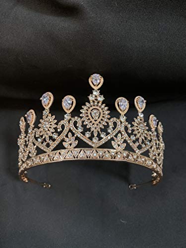 Принцеса Диадеми С Кристали и Короната Превръзка На Главата За Жените Кристални Короната на Кралица Накити За Косата Рожден