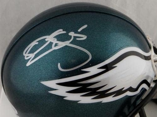 Мини-каска Philadelphia Eagles с автограф Донована Макнабба - Автор на Бекет * Сильве - Мини-каски NFL с автограф