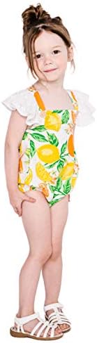 Масала Baby Baby-порхающие момичета One Piece Citrus Blossom Multi