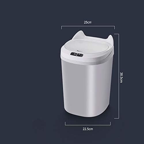 ZYSWP Индукционное кофа за Боклук Автоматично Безконтактен Сензор за Боклук кофи за Боклук, За Кухнята, Банята у Дома (Цвят: A)