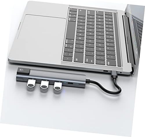Mobestech USB hub USB-хъб за зареждане C Pd до пристанището Chub Мрежов компютър Type-c Хъб с Мулти-зарядно адаптер за