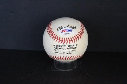Ел Барлик Подписа Бейзболен Автограф Auto PSA/DNA AC76265 - Бейзболни топки с Автографи