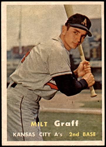 1957 Topps # 369 Милт Graff Канзас Сити Атлетикс (Бейзболна картичка), БИВШ атлетикс