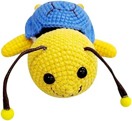 Комплект за плетене на една кука Qonioi, Комплект за плетене на една кука Костенурки Пчелите - Направи си сам и пълен комплект за плетене