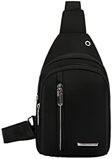 Чанта-прашка през рамо, Водоустойчив Раница-прашка с USB порт за зареждане, Универсален Пътен Раница През рамо