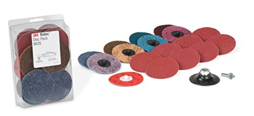 Опаковка дискове Roloc (TM) 3M 983 S, диаметър 3 инча (опаковка от 5 броя)