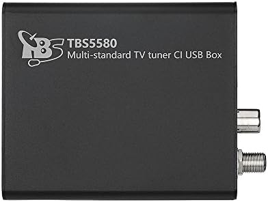 TBS5580 DVB-S2X/S2/S/ T2/ T/C2/C/ISDB-T Цифров ТВ тунер USB Box с CI слот за Live TV/Window/Linux/HTPC/IPTV-сървър
