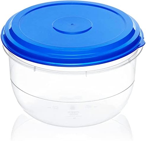Контейнер за съхранение на хранителни продукти DecorRack, 5,5 литра, Пластмаса и не съдържа BPA, безопасен за храните, Тежкотоварни