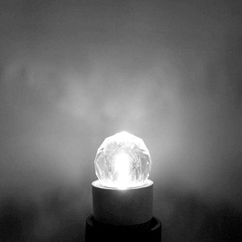 YDJoo E12 2 W Кристален Led Лампа С регулируема Яркост на КОЧАН с нажежаема Жичка, с Мощност 20 W, Еквивалент на Дневна