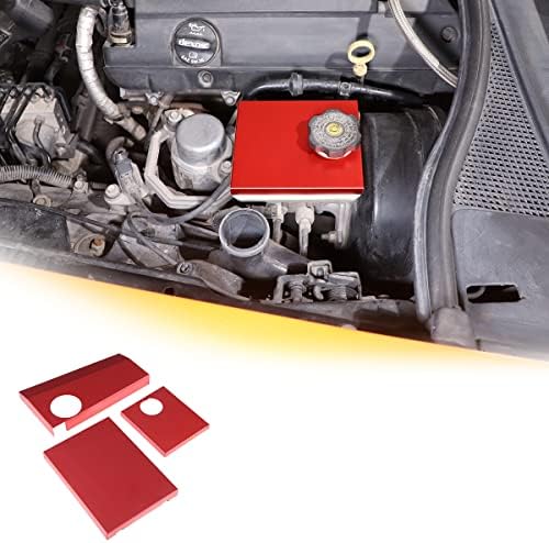 JONKOKO Покриване на Блока с Предпазители от Замръзване на двигателя от Алуминиева Сплав за Chevrolet Corvette C7 2014-2019 Стикер За Довършване на предния капак на Двигателя на Акс
