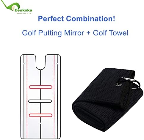Обновете Огледало за голф, Джобно Помощно средство за игра на голф, Професионално Оборудване За тренировка на голф, Помощно средство за
