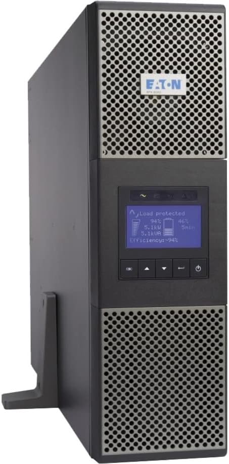 UPS Eaton 9PX 6000 5400 W 208 с двойно преобразуване на напрежението - L6-30P, 2 L6-20R, 2 L6-30R, Жичен мощност 10 метра. Входен Кабел, Мрежова карта на кибер сигурността, увеличаване на сро?