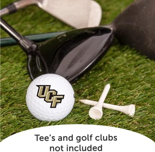 Пустинен Кактус Университета на Централна Флорида Дузина Топки за голф, 12 Опаковки, Пълноцветен Топка За голф