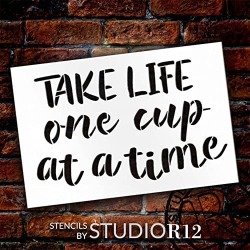 Оживай по една чаша за път, Шаблони за рисуване в стила на Word от StudioR12 | Любител на кафе и чай | Направи си сам Кухня, Интериор на кафене | Раскрась дървена знак | Избере?
