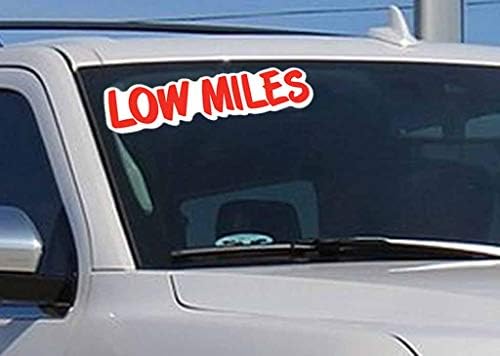 Етикети към прозореца с вырезанным слоган Donkey Auto Products A-Peel - Червени (9 лозунги) (12 броя в опаковка) (Ниски миля)